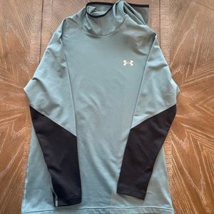 Under Armour Men’s Cold Gear Pullover Hoodie- Large